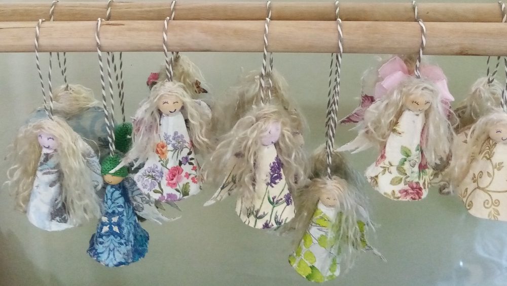 Aniołki Decoupage